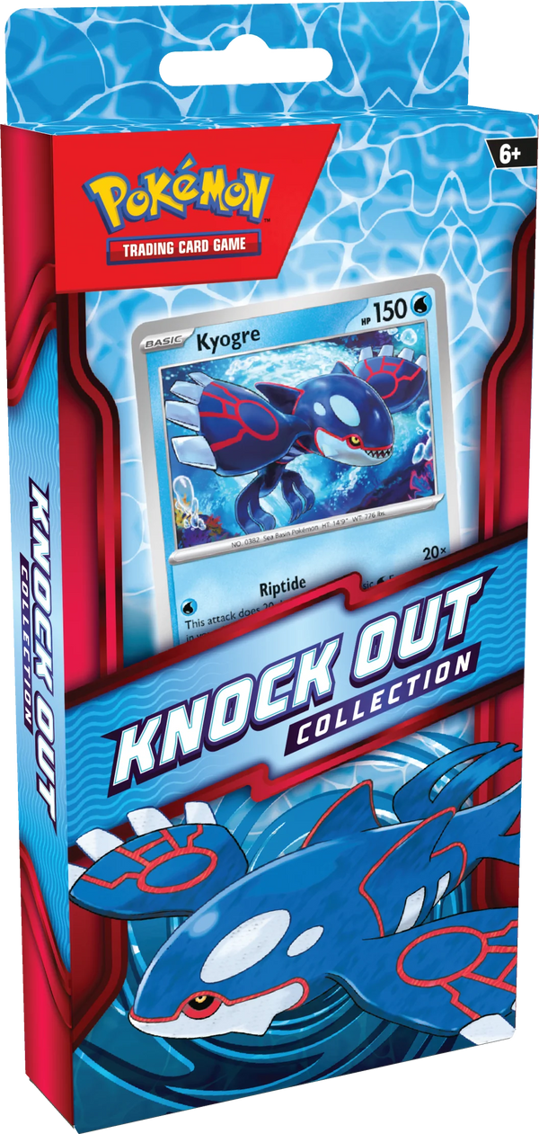 Knock Out Collection (Kyogre or Suicune) - 2 Packs