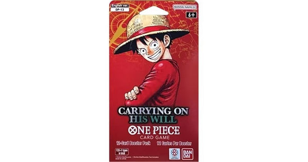 One Piece Card Game: Carrying On His Will Booster Pack (OP-13)